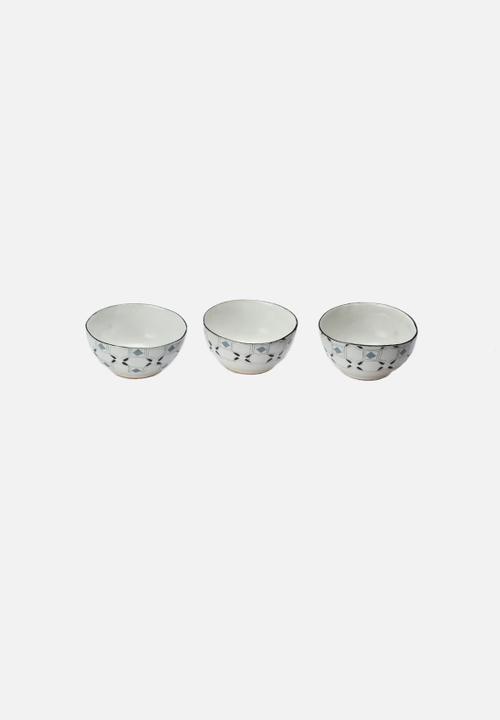 Mervyn Gers Ceramics - Geometric Dip Bowls