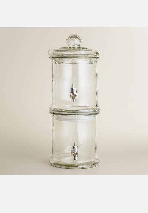 Superbalist Bar and Wine - Two-Tiered Drinks Decanter