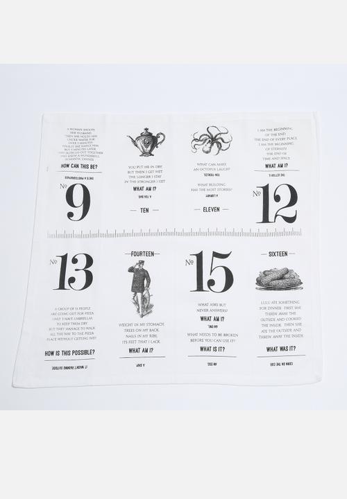 Elsje Designs - Riddle Napkins Set of 2