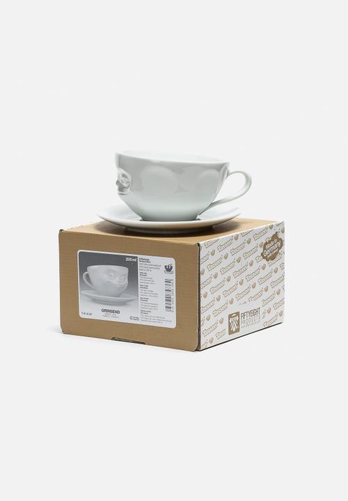 Tassen - Coffee Cup & Saucer – Grinning