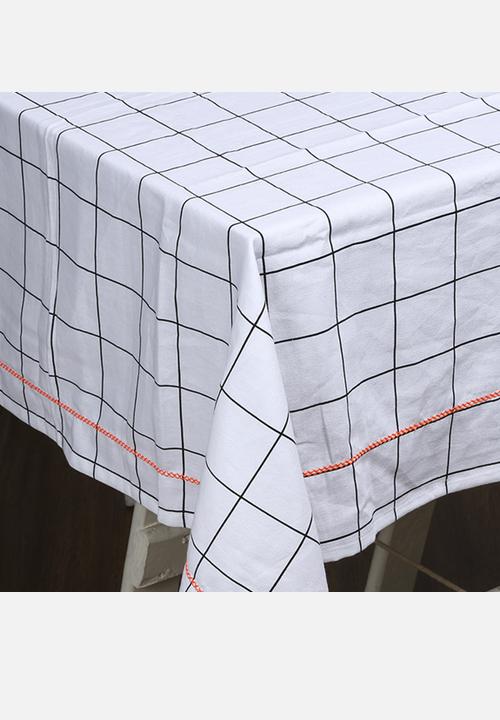 Present Time - Grid Table Cloth