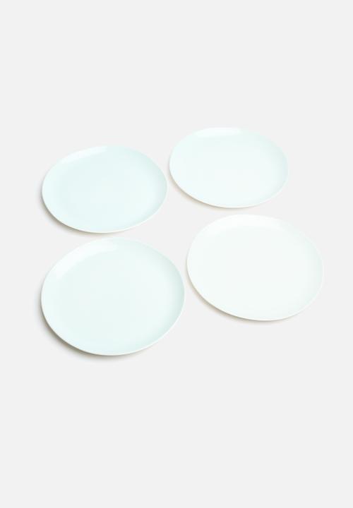 Urchin Art - Set of 4 Dinner Plates