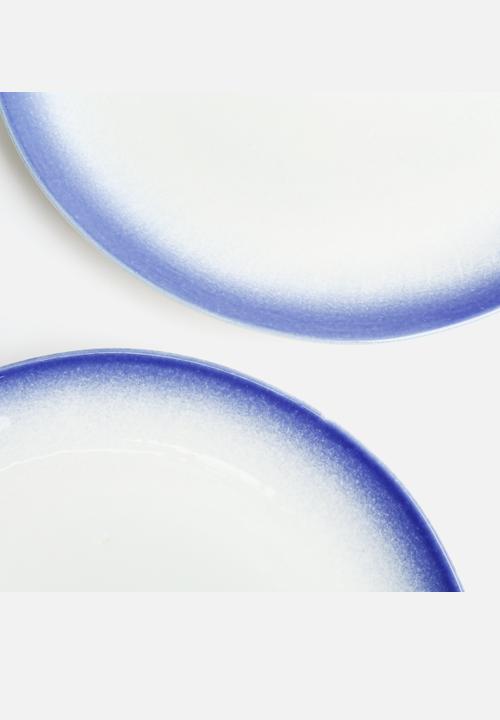 Urchin Art - Set of 4 Ombre Side Plates