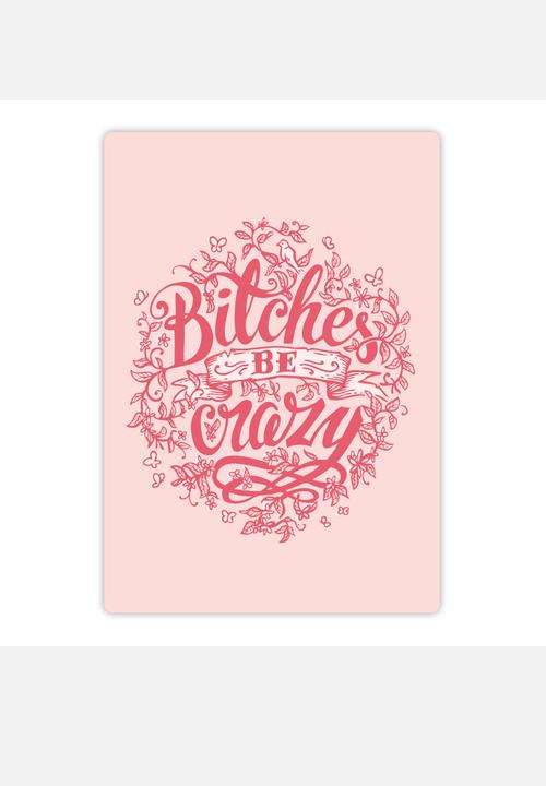 Charity Art Collab - Bitches Be Crazy Mug – Alice Edy