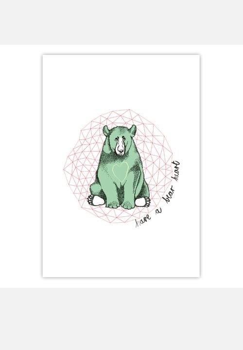 Charity Art Collab - Have A Bear Heart Mug – Jone Janse Van Vuuren