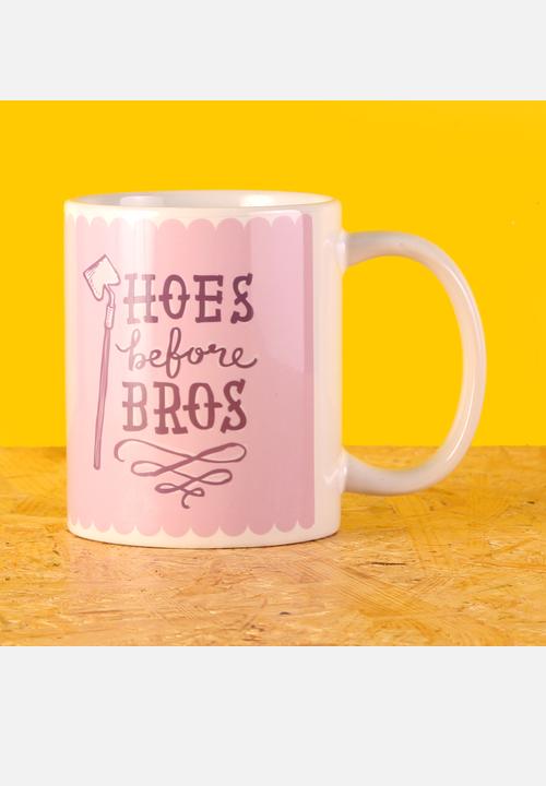 Charity Art Collab - Hoes Before Bros Mug – Alice Edy