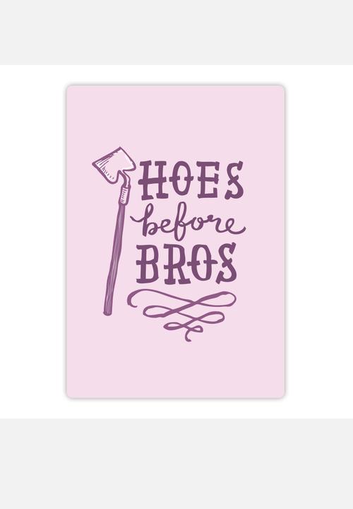 Charity Art Collab - Hoes Before Bros Mug – Alice Edy