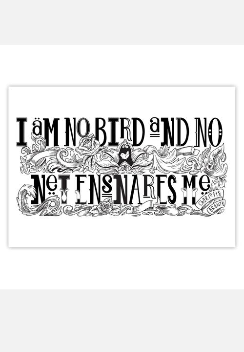 Charity Art Collab - I Am No Bird Mug – Lauren Schultz