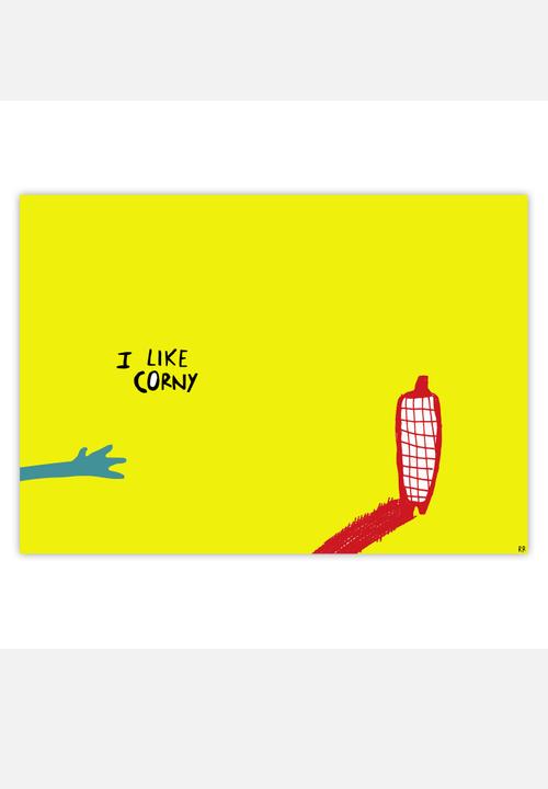 Charity Art Collab - I Like Corny Mug – Renee Rossouw