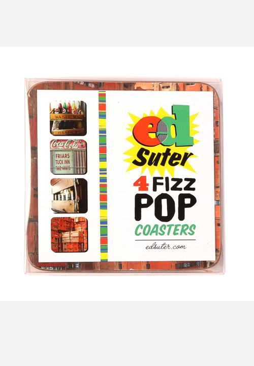 Township Vibe Design - Fizz Pop Coaster Set of 4 – Ed Suter