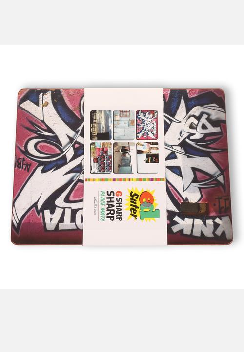 Township Vibe Design - Sharp-Sharp Placemat Set of 6 – Ed Suter