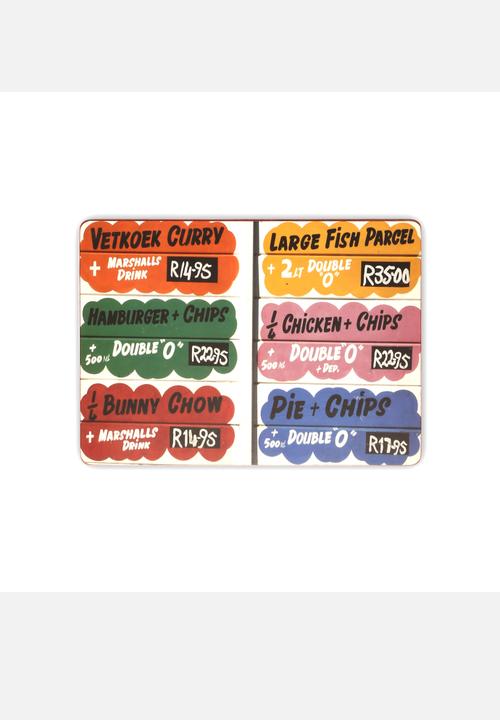 Township Vibe Design - Take-Away Special Placemat Set of 6 – Ed Suter