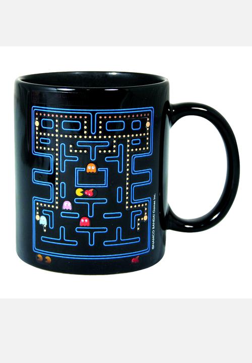 Thermal Mugs - Pacman Thermal Mug – Black & Multi
