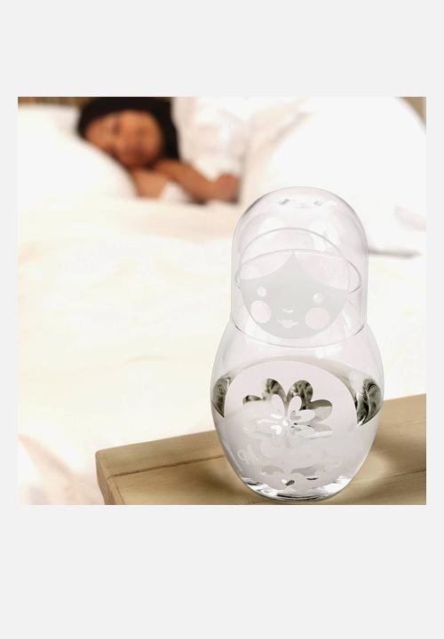 Home Gadgetry - DrinkUp Carafe & Glass – Clear