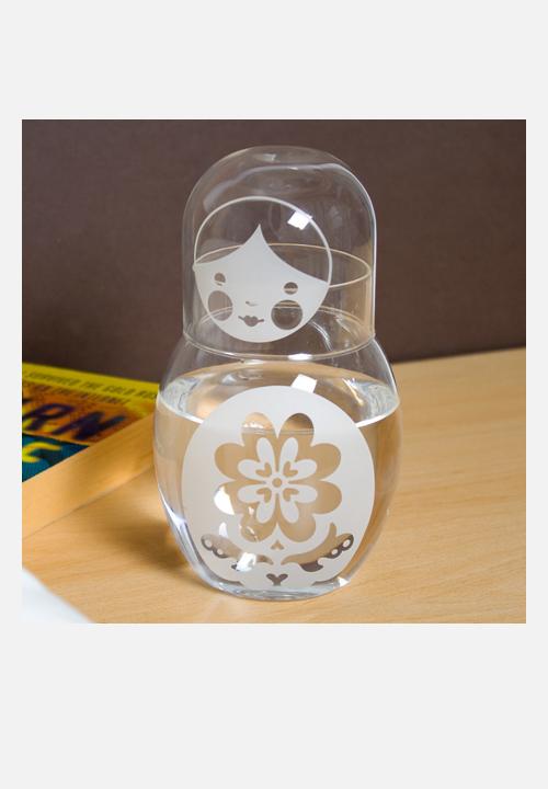 Home Gadgetry - DrinkUp Carafe & Glass – Clear
