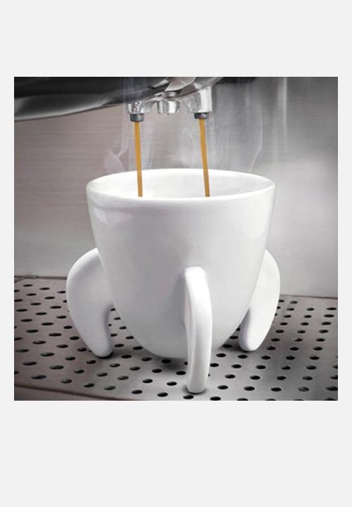 Prep ‘n Serve Gizmos - Blast Off Espresso Cups – White