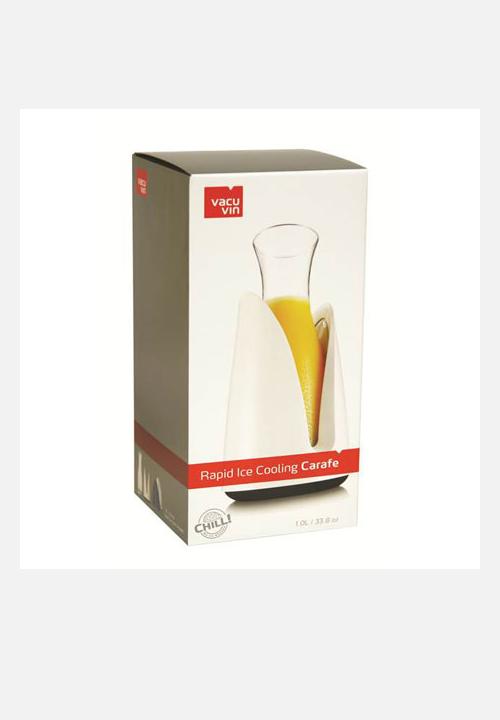 Summer with Vacu Vin - Rapid Ice Cooling Carafe – White