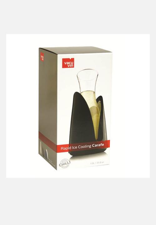 Summer with Vacu Vin - Rapid Ice Cooling Carafe – Black