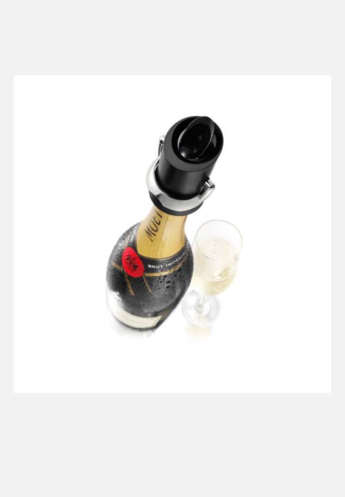 Luxe Lifestyle Design - Champagne Saver – Black