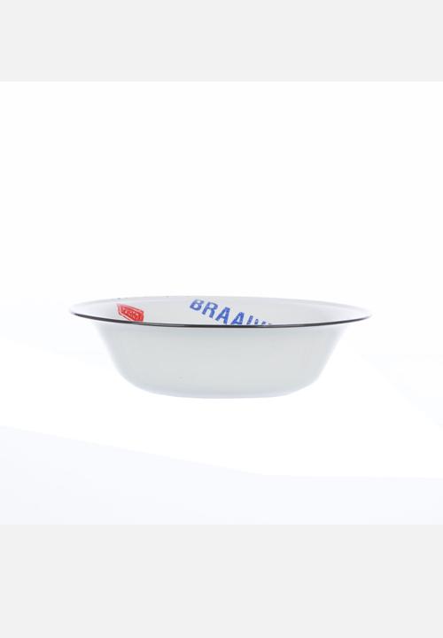 Enamel Tabletop - Words Salad Bowl – Multi