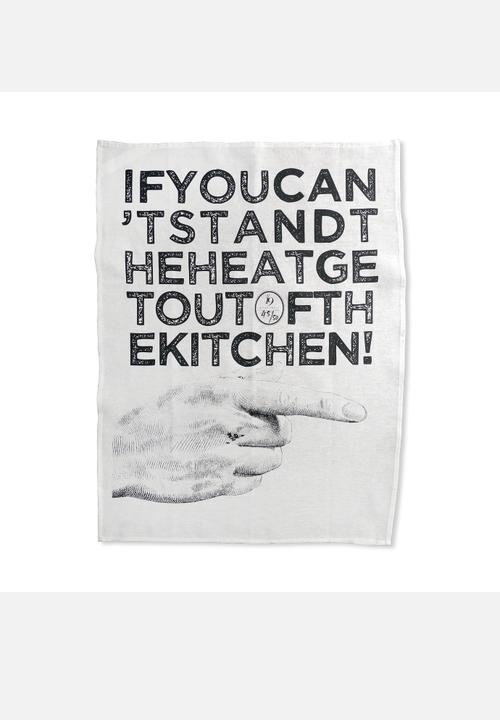 Kitchen Kit-Out - No. 19 Can’t Stand… Tea Towel – Charcoal
