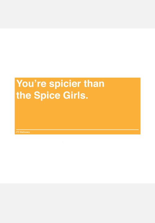 Kitchen Kit-Out - Mug – You’re Spicier than the Spice Girls