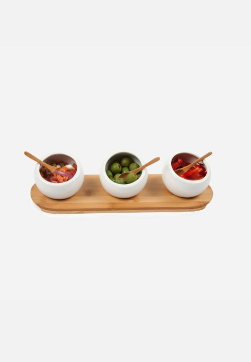 Core Bamboo - Round Entertainment Board Set