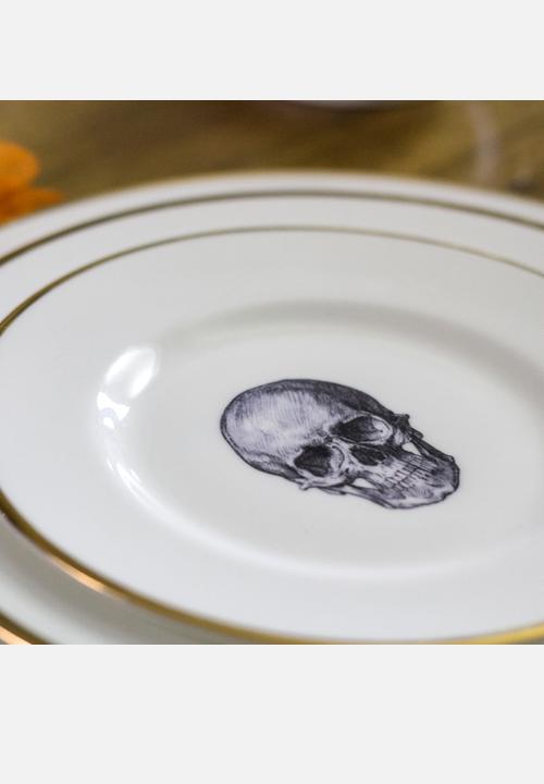 Melody Rose Ceramics - Skull Salad Plate