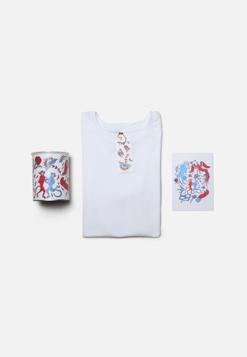 Justin Poulter - JP T-Shirt - White 