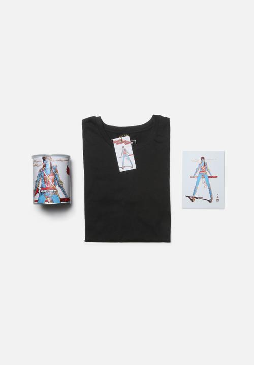 Gerhard Human - Rock 'n Roll T-Shirt - Black 