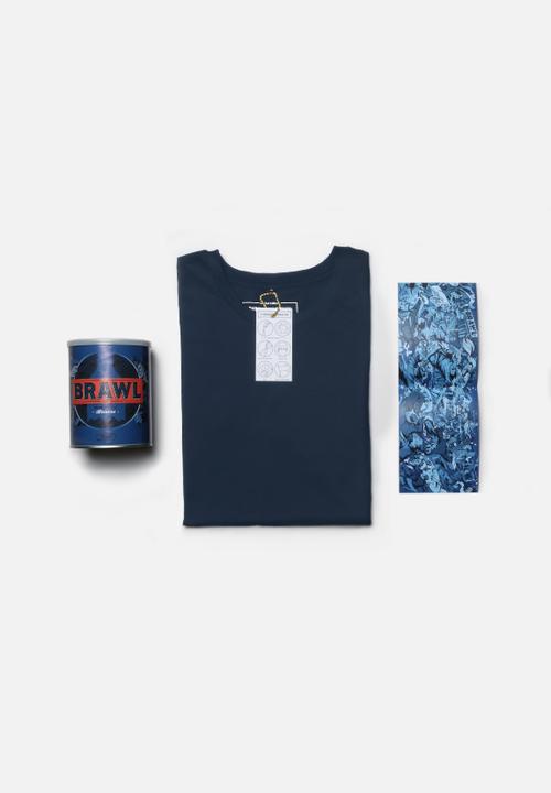AM I Collective - Brawl T-Shirt – Navy 