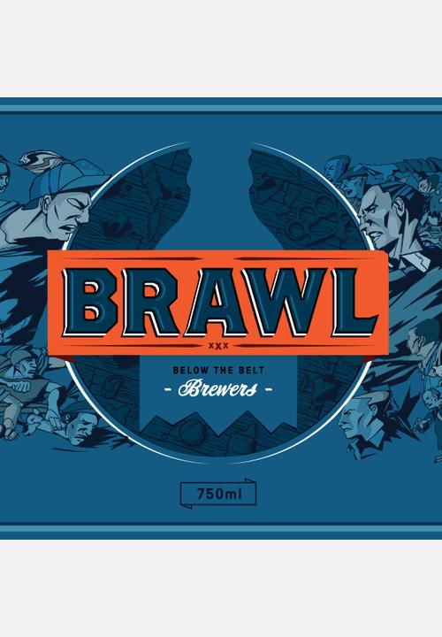 AM I Collective - Brawl T-Shirt – Navy 