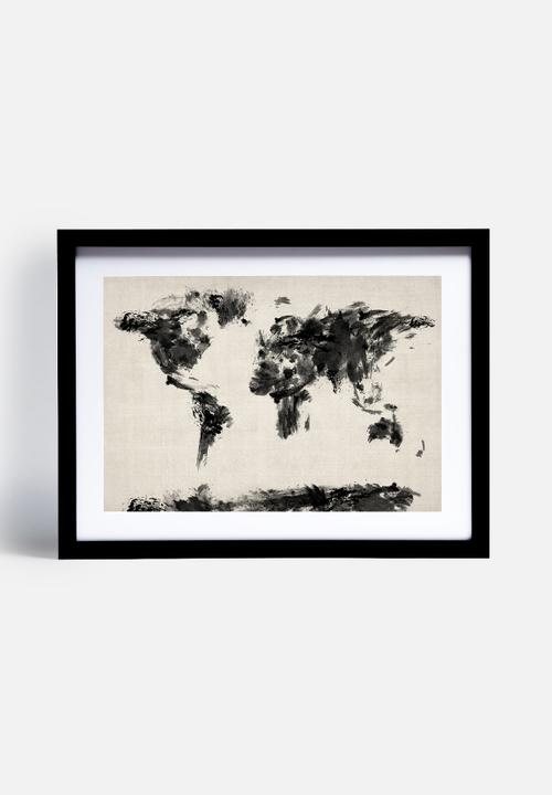 artPause - World map - dark