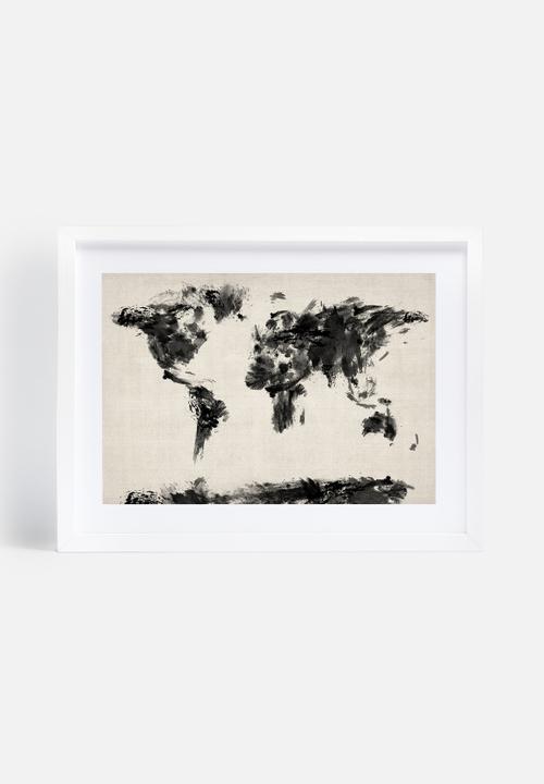 artPause - World map - dark