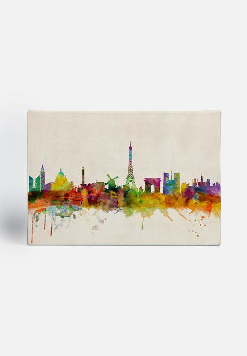 artPause - Paris Skyline Panoramic