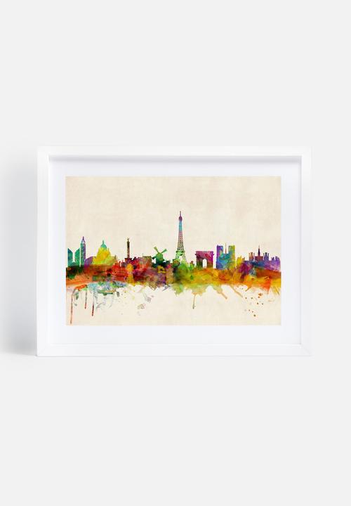 artPause - Paris Skyline Panoramic