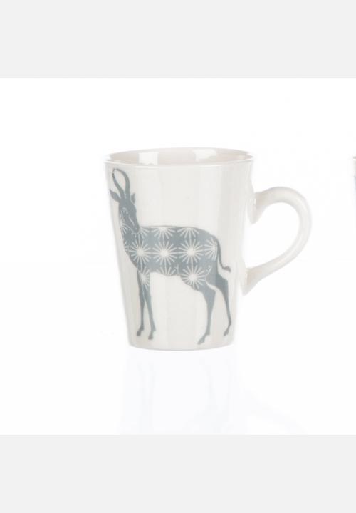 Tabletop Ceramics - Buck & Rose Beakers Set – Grey
