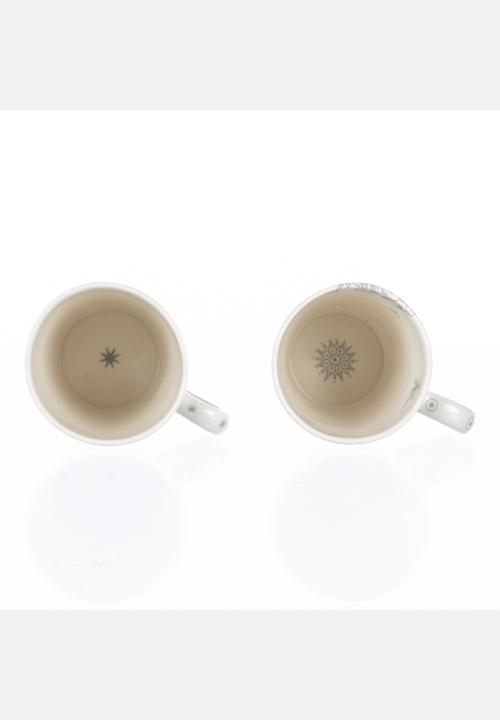 Tabletop Ceramics - Buck & Rose Beakers Set – Grey
