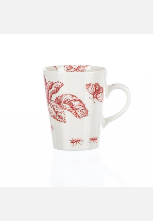 Tabletop Ceramics - Buck & Rose Beakers Set – Red