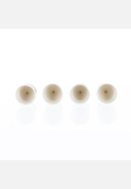 Tabletop Ceramics - Heart Egg Cups – Yellow