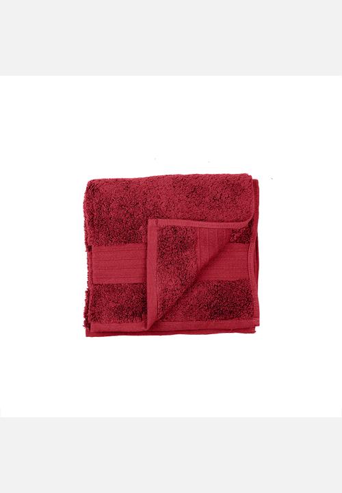 Soft-As-Silk Towels - Hand Towel – Red