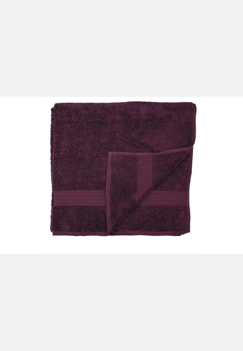 Soft-As-Silk Towels - Bath Sheet – Aubergine
