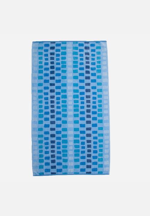 Superbalist - Block Stripes 90x160cm – Blues