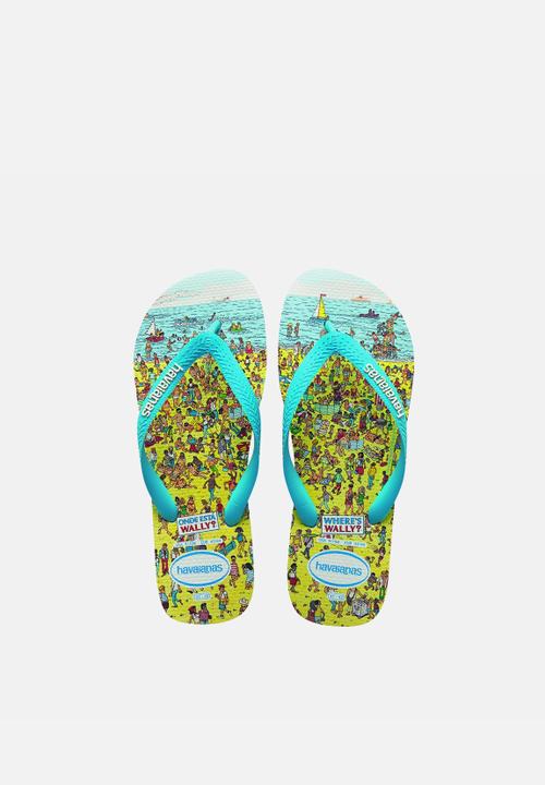 Ltd Edition Where\'s Waldo Havaianas Flip Flops Where main image 2