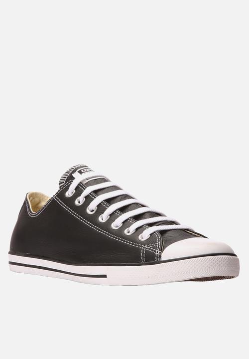 Chuck Taylor All Star Lean – Black / White Lean Converse Sneakers ...