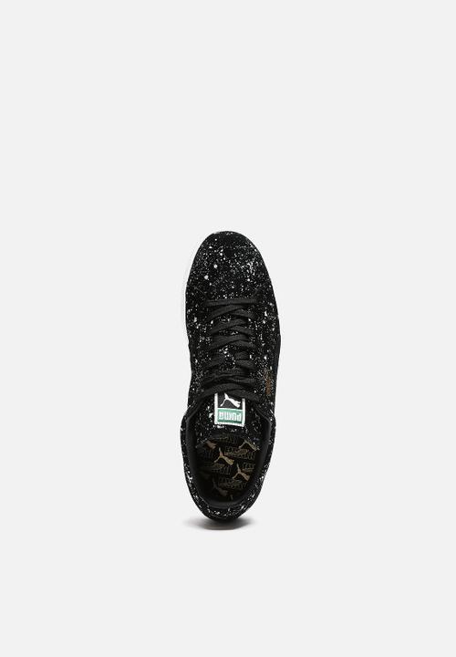 PUMA - Suede Classic Black Splatter