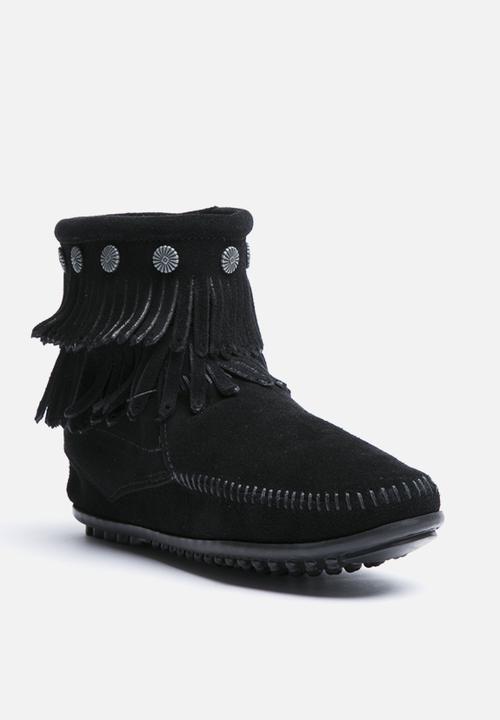 Minnetonka - Double Fringe Side Zip