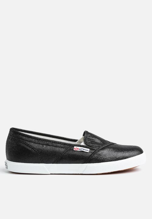 superga slip on black