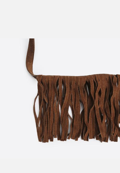 Vero Moda - Fringe Suede Bag