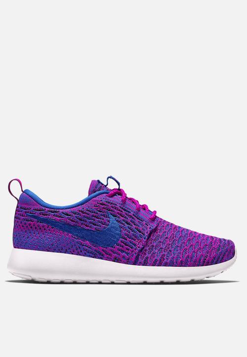 Roshe Run Flyknit Pinkpurple Nike Sneakers